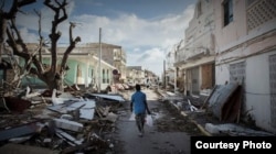 Destrucción en Cuba tras el paso del huracán Irma. (Archivo)