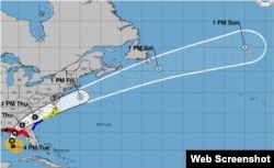 Trayectoria del huracán Michael. (NHC)