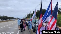 Cientos de manifestantes dijeron presente en la caravana anticomunista, celebrada en la ciudad de Miami el 6 de febrero de 2020.