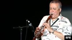 Paquito D'Rivera, durante una presentación en Miami.