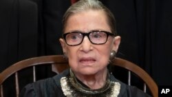 Jueza de la Corte Suprema Ruth Ginsburg