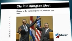 Washington Post: Obama ha dejado al Gobierno cubano hacer lo que quiera