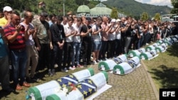 Vigesimo tercer aniversario de la matanza de Srebrenica