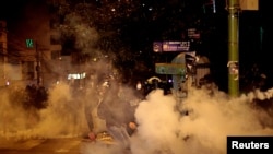 Protestas este miércoles en La Paz, Bolivia. REUTERS/Manuel Claure