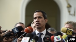 Juan Guaidó, presidente encargado de Venezuela.