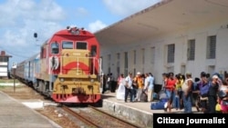 Reporta Cuba. Trenes.