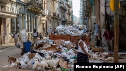 La Habana se ahoga en la basura