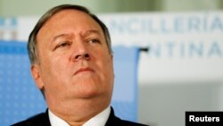 Mike Pompeo. Natacha Pisarenko/Pool via REUTERS