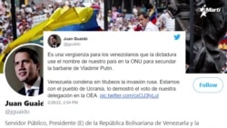 Info Martí | Califican de vergüenza el apoyo de Maduro a Putin en las Naciones Unidas