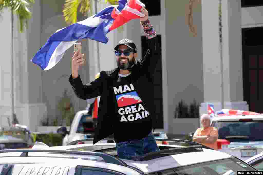 Caravana por la Libertad y la Democracia en Cuba