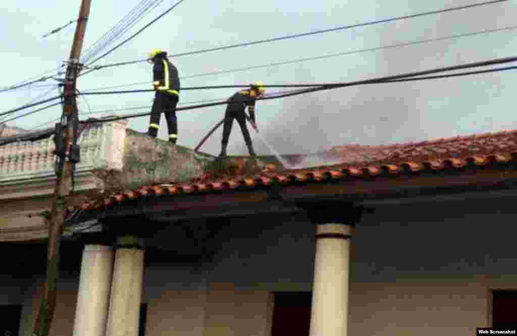 Incendio en Pinar del Río abarcó varios sitios del Centro Histórico.