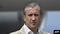 Tareck El Aissami, ministro de industria y ex vicepresidente de Venezuela