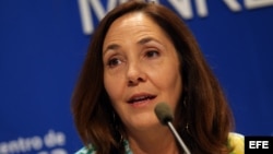 Mariela Castro, directora del Centro Nacional de Educación Sexual (CENESEX), e hija del gobernante cubano Raúl Castro.