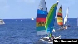 Regata en La Habana. Foto archivo.