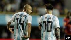 Lionel Messi y Javier Mascherano están juntos de nuevo