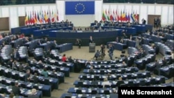 Sesión del Parlamento Europeo