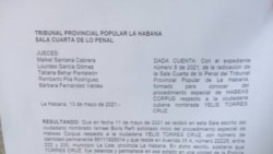 Régimen niega Habeas Corpus interpuesto a favor de la activista Yeilis Torres Cruz