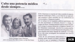 Doctor Gómez Gimeránez junto a su familia.