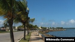 El malecón de Caibarién, en el itinerario del crucero Grand Circle. 