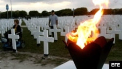 Memorial Cubano por las "víctimas del castrismo" en Miami.