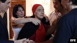 Alicia Alonso al frente del Ballet Nacional de Cuba