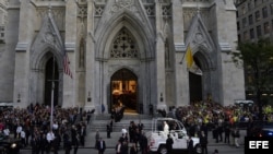 El papa Francisco en New York.