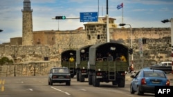 La Habana tomada por fuerzas policiales y militares del régimen el pasado 15N