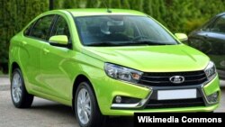 Lada Vesta, uno de los modelos que Rusia comenzará a exportar a Cuba este diciembre.