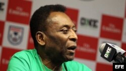 El exfutbolista brasileño Edson Arantes Do Nascimento, Pelé.