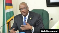 Joseph Harmon, ministro de Estado de Guyana