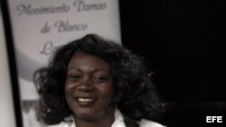 Berta Soler, líder de las Damas de Blanco.