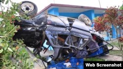 Accidente Baracoa, provincia Guantánamo