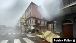 Ciudad de Nueva Orleans, el 29 de agosto de 2021. (Patrick Fallon/AFP).